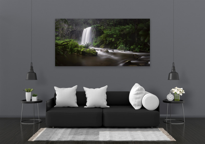 Hopetoun Falls in a living room